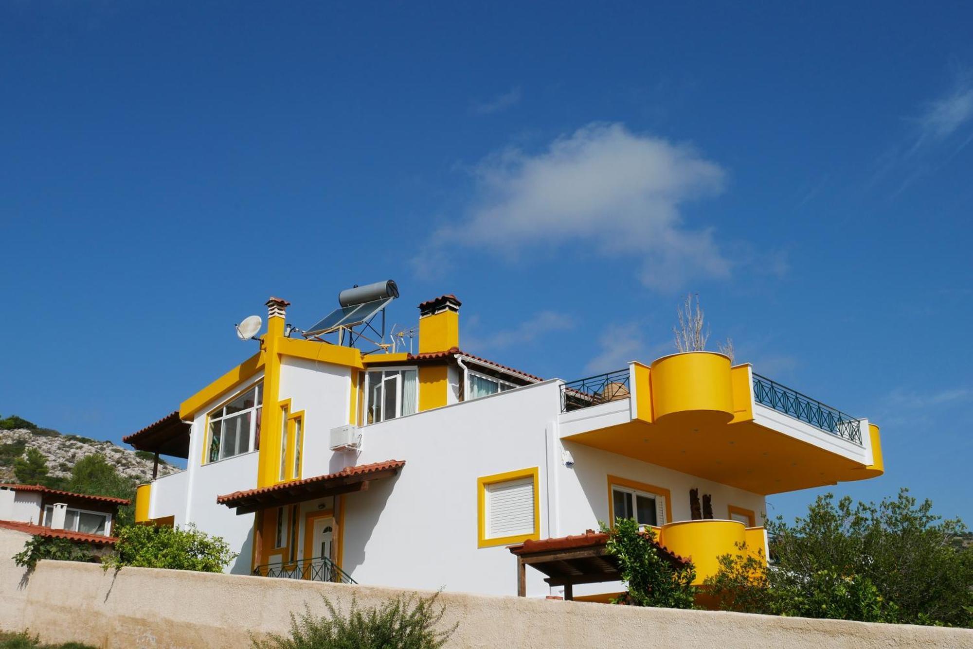 Casa Di Luce Bed & Breakfast Agia Marina  Bagian luar foto